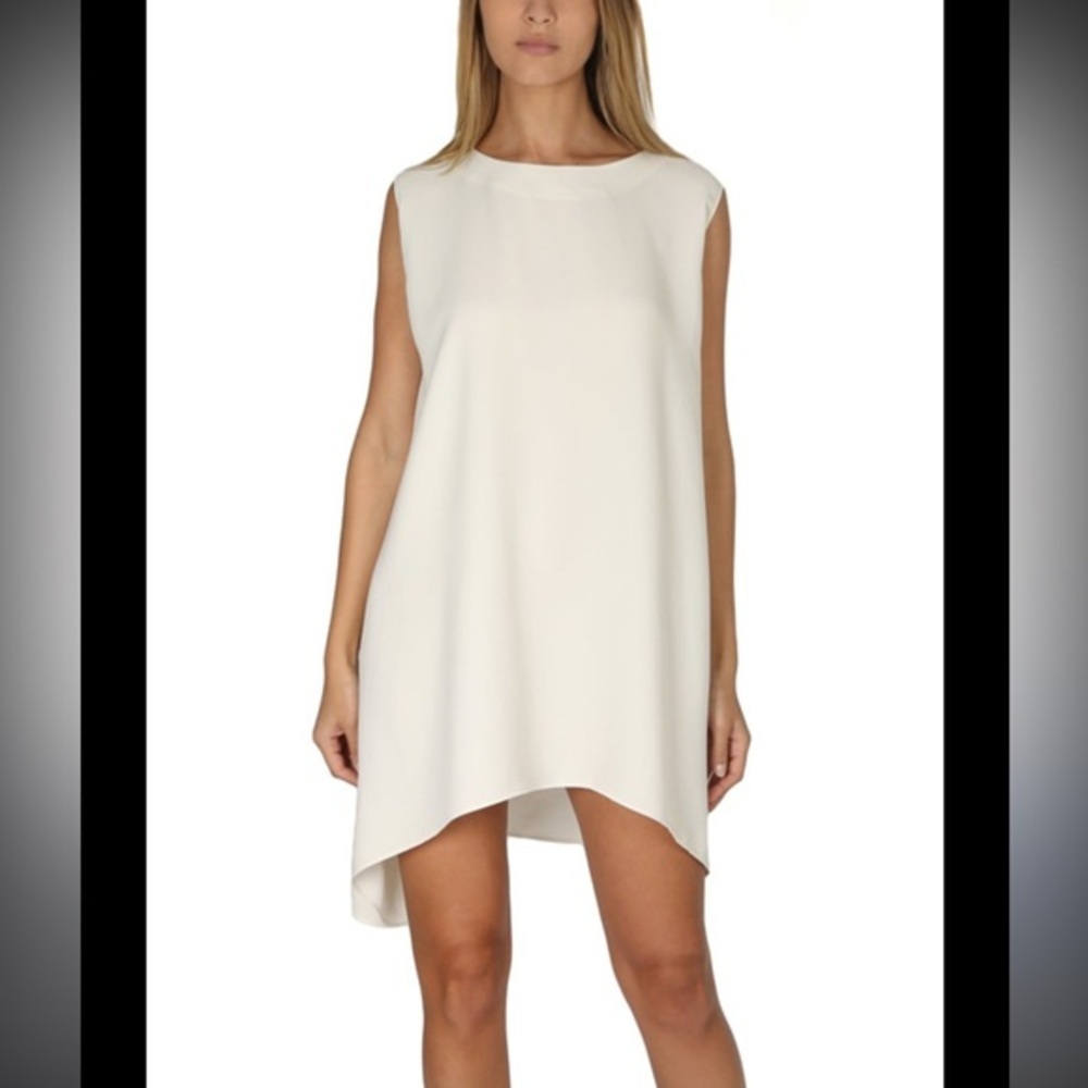 IRO Cream Asymmetrical Dress